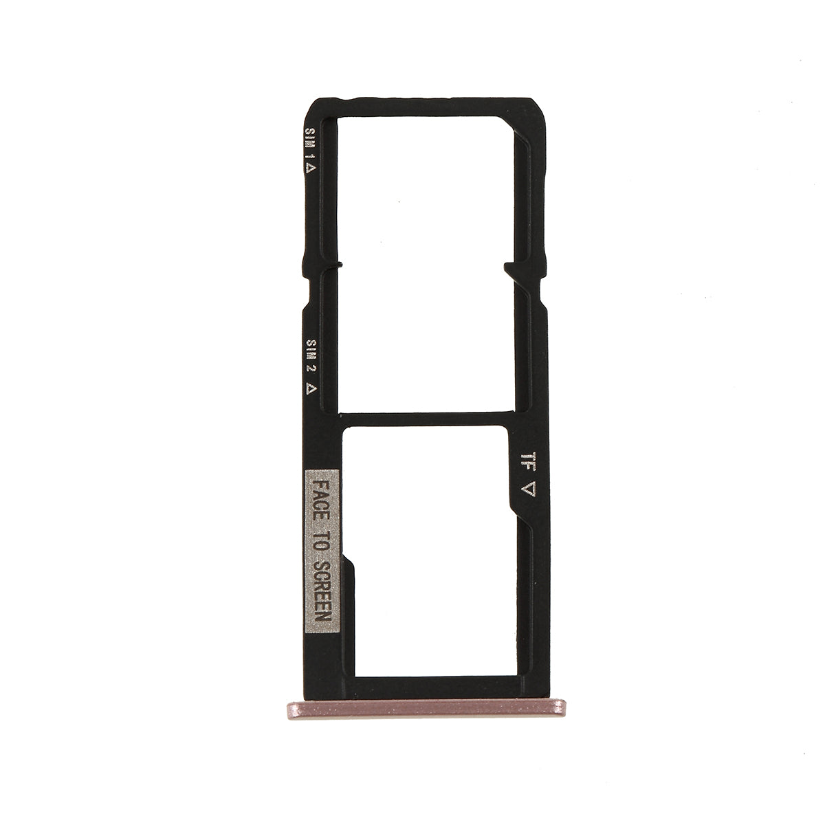 OEM Dual SIM Card Tray Holder Replace Part for Asus Zenfone 4 Selfie ZD553KL / 4 Selfie ZB553KL - Gold