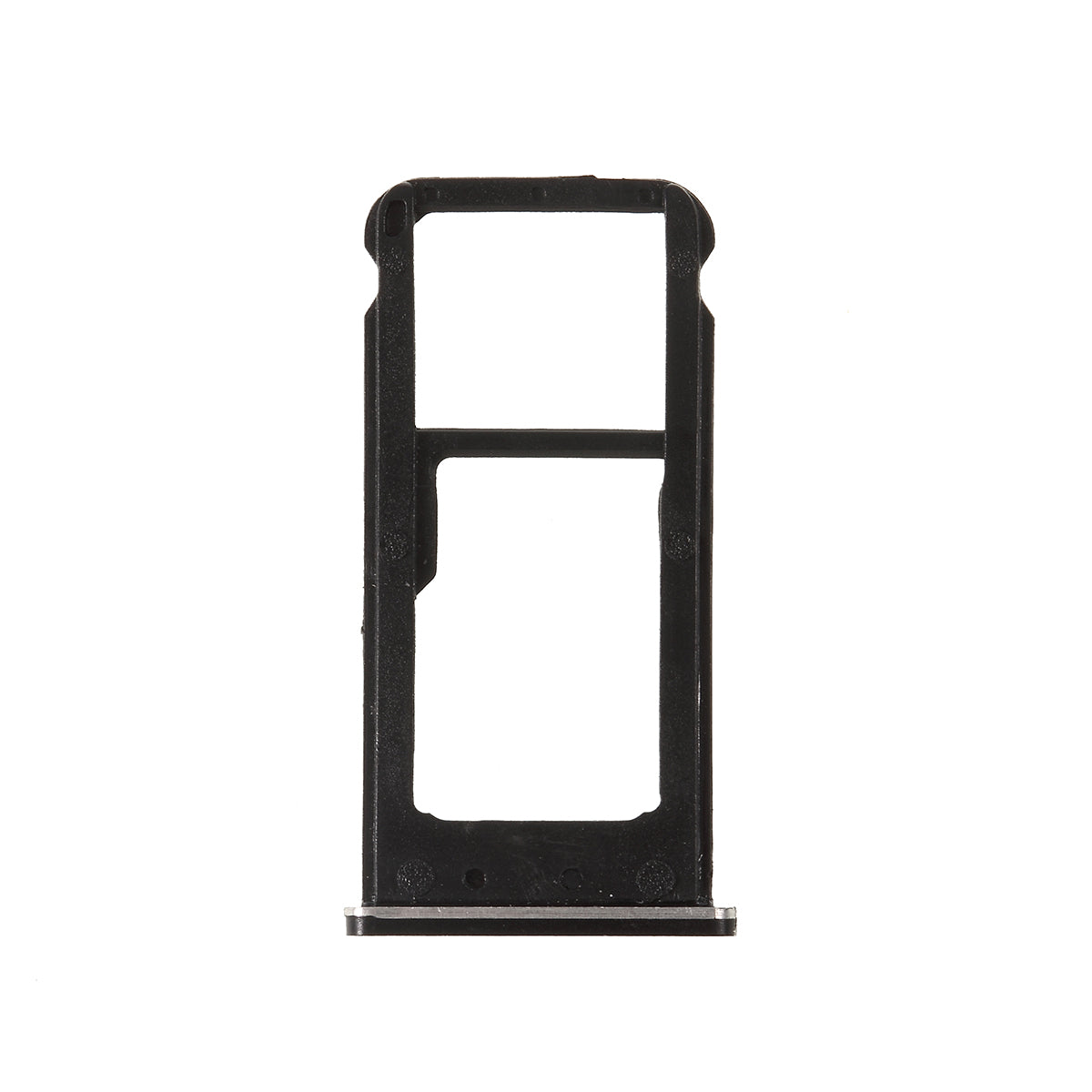 OEM Dual SIM Card Tray Holder Replace Part for Nokia 6.1 (5.5-inch) / Nokia 6 (2018) - Black