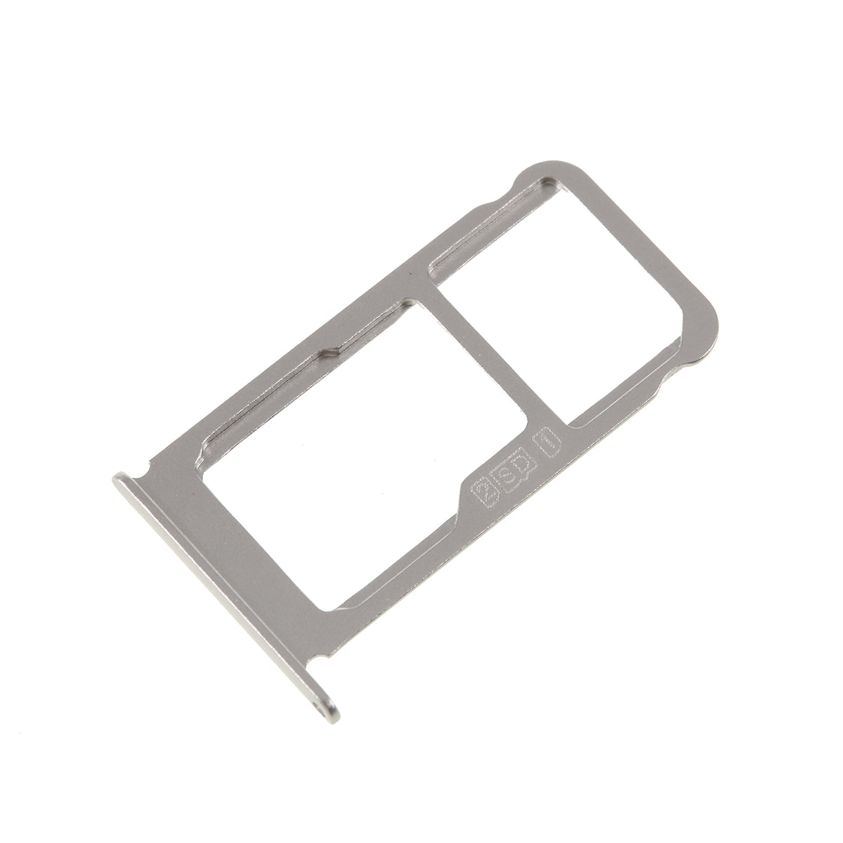 OEM Dual SIM Card Tray Holder Replace Part for Nokia 6.1 Plus / X6 - Silver