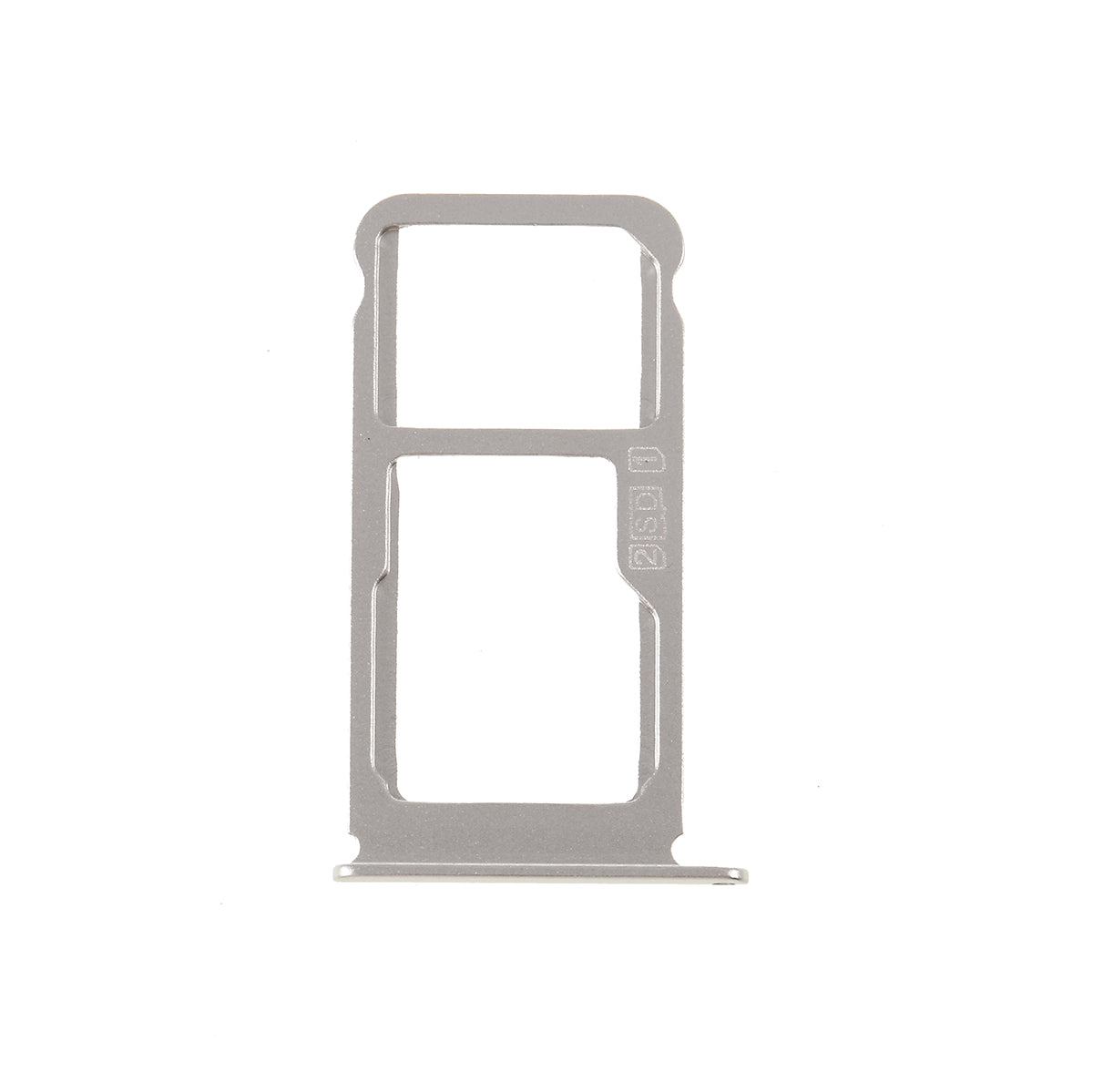 OEM Dual SIM Card Tray Holder Replace Part for Nokia 6.1 Plus / X6 - Silver