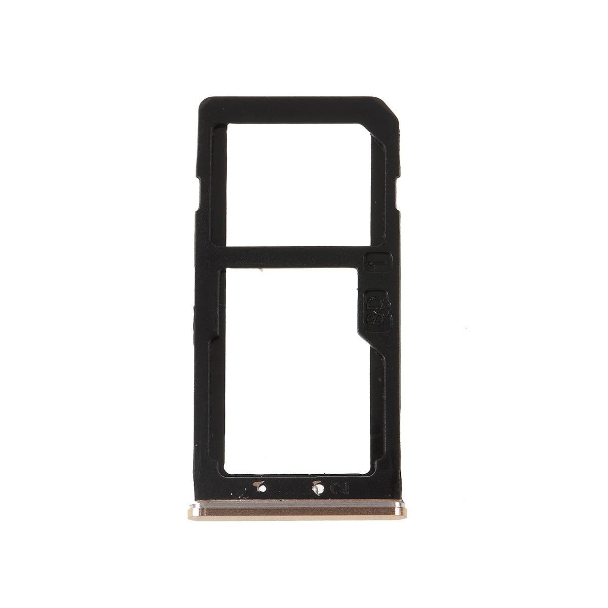 OEM Dual SIM Card Tray Holder Replace Part for Nokia 6 (2017) - Gold