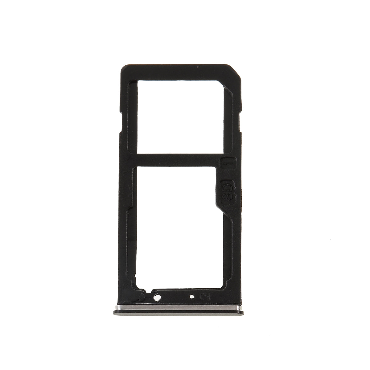 OEM Dual SIM Card Tray Holder Replace Part for Nokia 6 (2017) - Grey