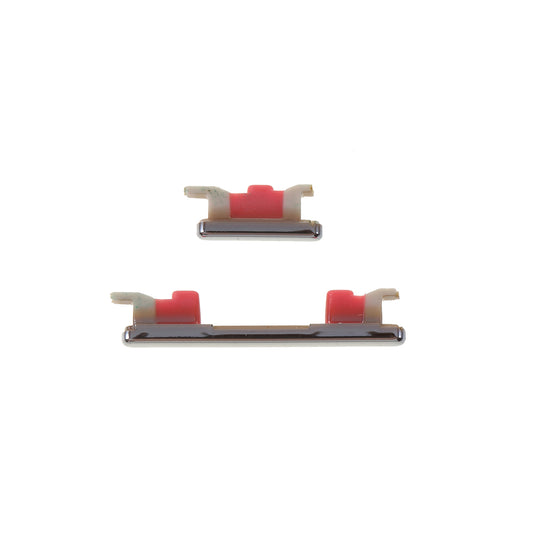 OEM Side Buttons Set Parts [2Pcs/Set] for Huawei Mate 20 Lite - Silver