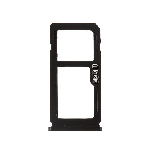 OEM Dual SIM Micro SD Card Tray Holder Replacement for Nokia 8 - Black