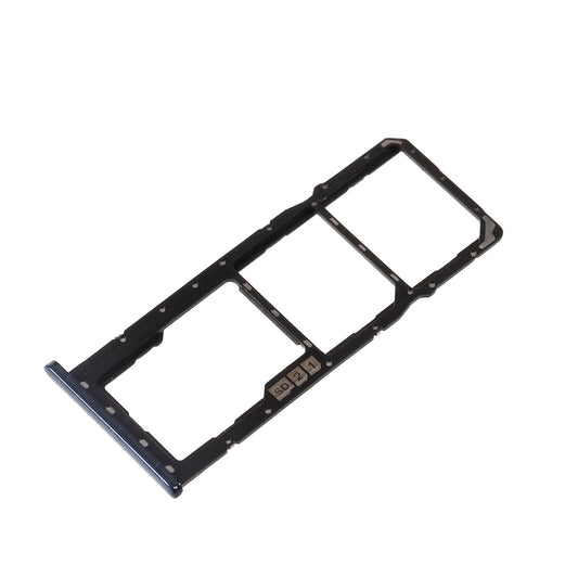 OEM SIM MicroSD Card Tray Holder Spare Part for Asus Zenfone Max Pro (M2) ZB631KL - Black
