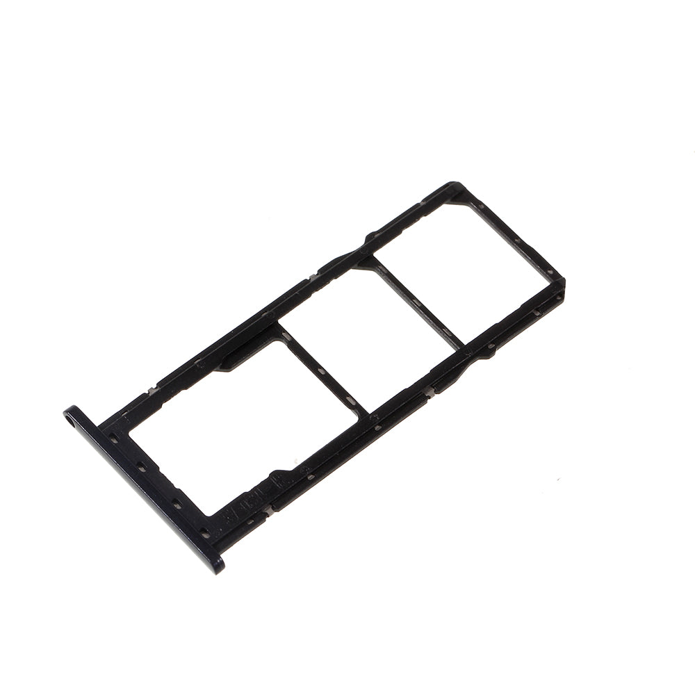 OEM SIM MicroSD Card Tray Holder Spare Part for Asus Zenfone Max (M2) ZB633KL - Black