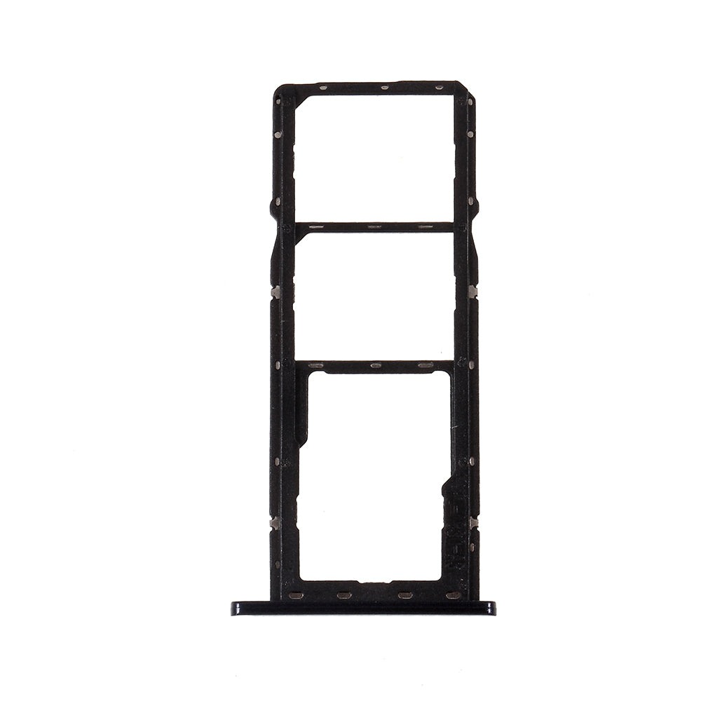 OEM SIM MicroSD Card Tray Holder Spare Part for Asus Zenfone Max (M2) ZB633KL - Black