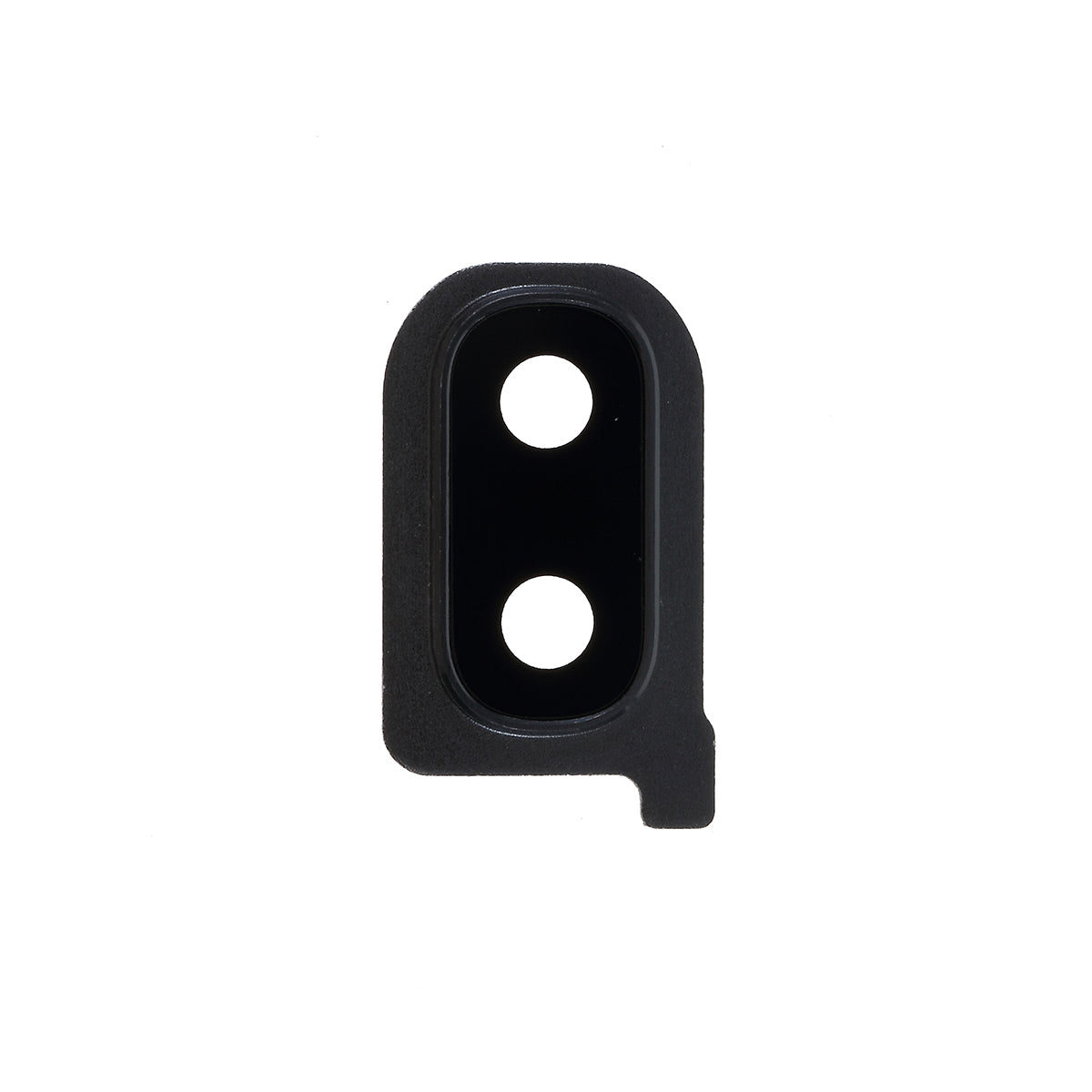 OEM Back Camera Lens Ring Cover with Glass Lens for Samsung Galaxy A40 SM-A405 - Black