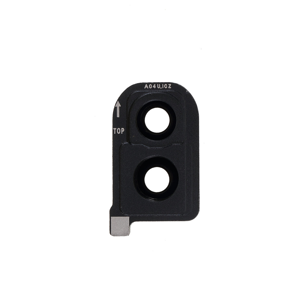 OEM Back Camera Lens Ring Cover with Glass Lens for Samsung Galaxy A40 SM-A405 - Black