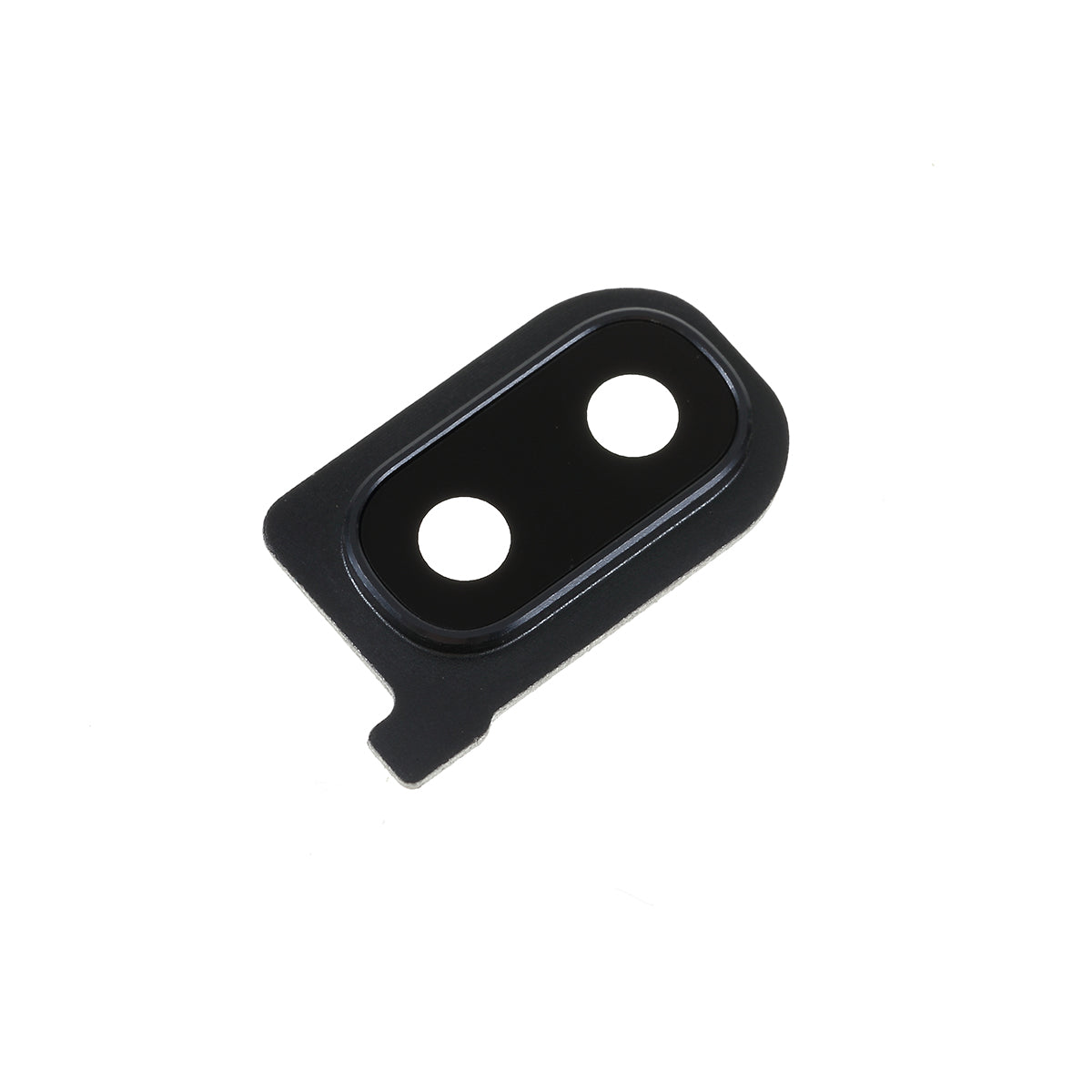 OEM Back Camera Lens Ring Cover with Glass Lens for Samsung Galaxy A40 SM-A405 - Black