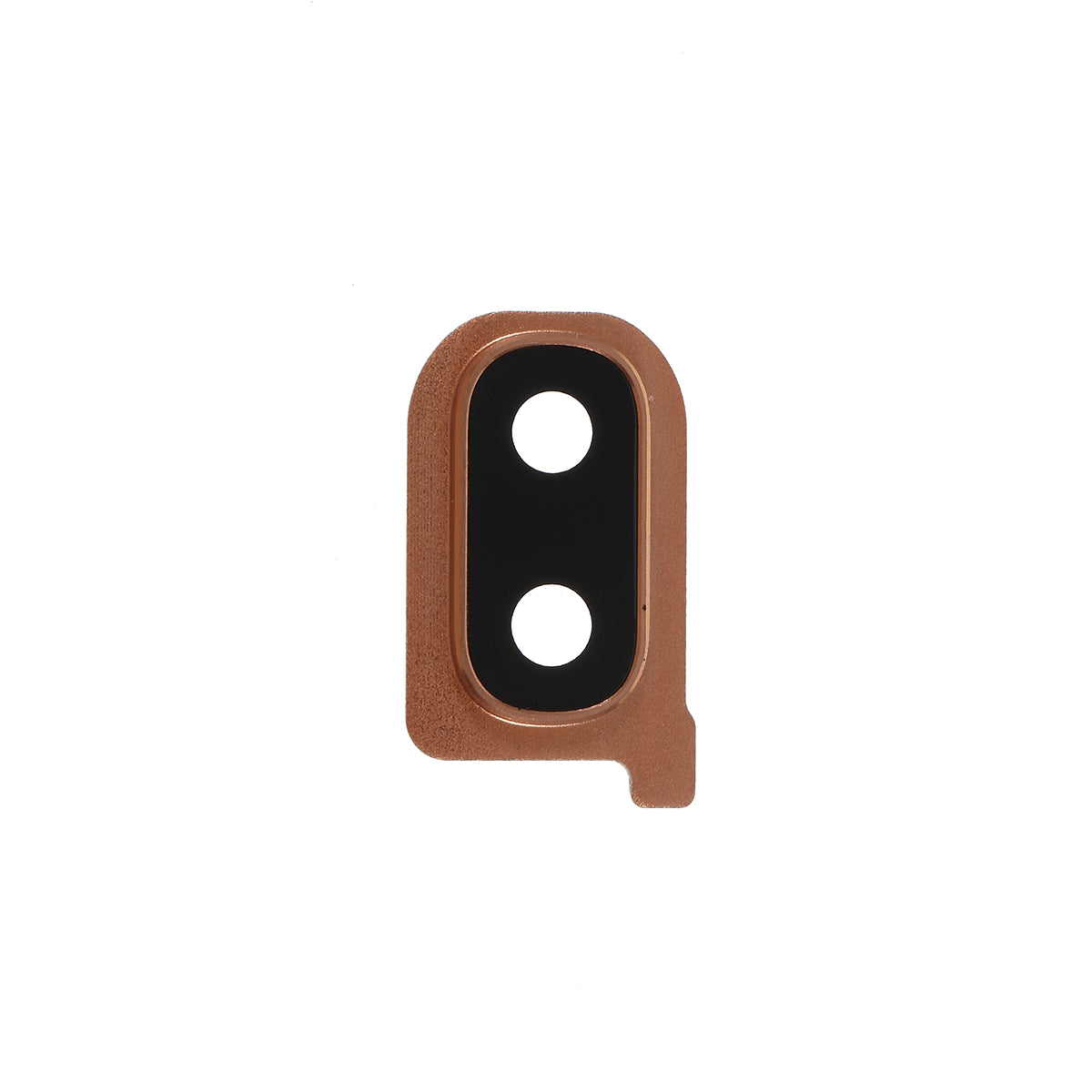 OEM Back Camera Lens Ring Cover with Glass Lens for Samsung Galaxy A40 SM-A405 - Rose Gold