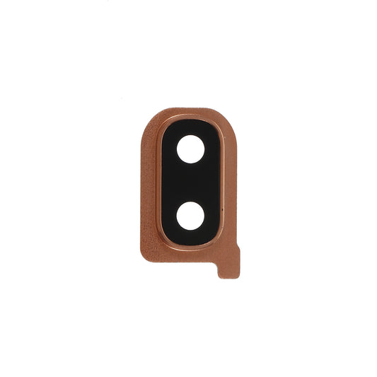 OEM Back Camera Lens Ring Cover with Glass Lens for Samsung Galaxy A40 SM-A405 - Rose Gold