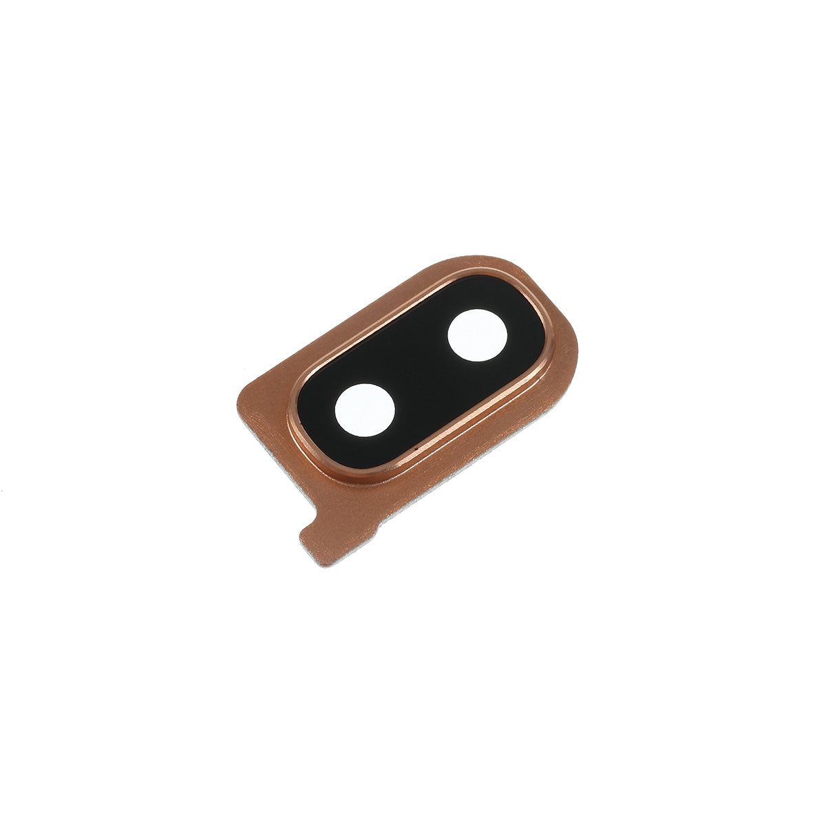 OEM Back Camera Lens Ring Cover with Glass Lens for Samsung Galaxy A40 SM-A405 - Rose Gold