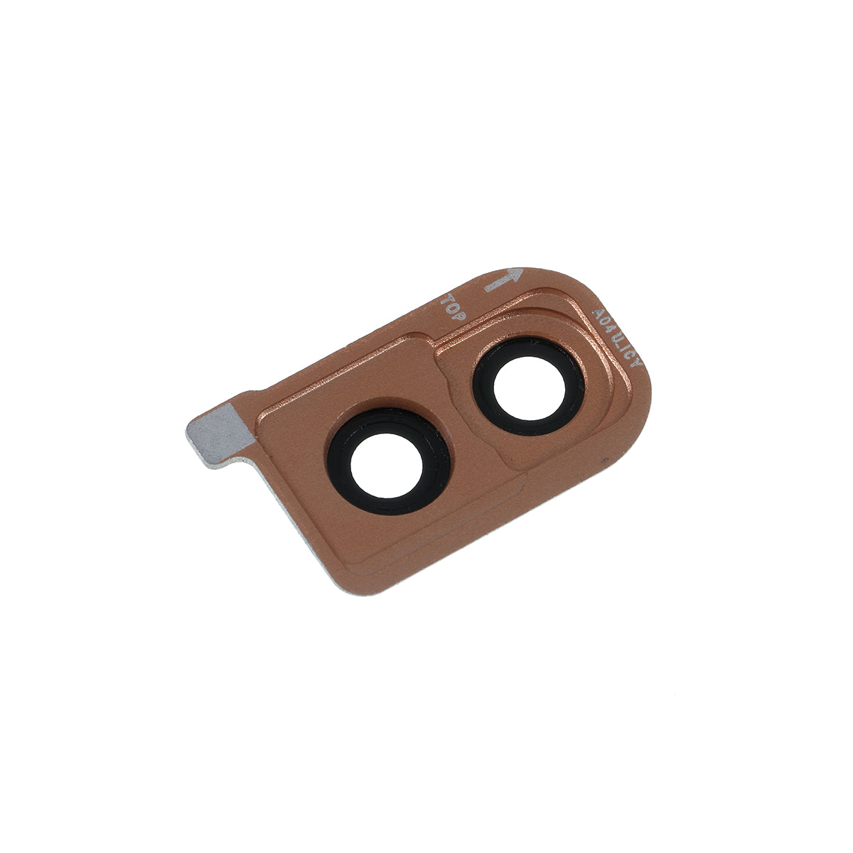 OEM Back Camera Lens Ring Cover with Glass Lens for Samsung Galaxy A40 SM-A405 - Rose Gold