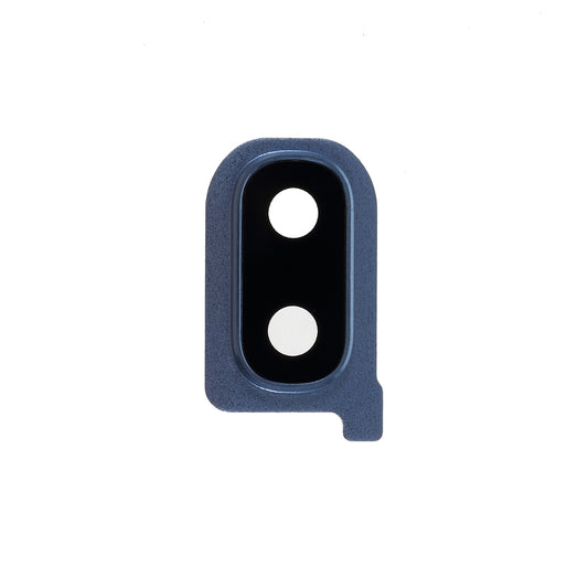 OEM Back Camera Lens Ring Cover with Glass Lens for Samsung Galaxy A40 SM-A405 - Blue