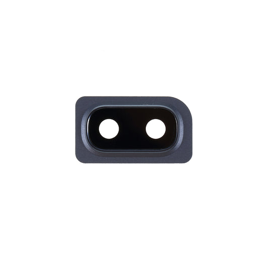 OEM Back Camera Lens Ring Cover with Glass Lens for Samsung Galaxy A10 SM-A105 - Silver