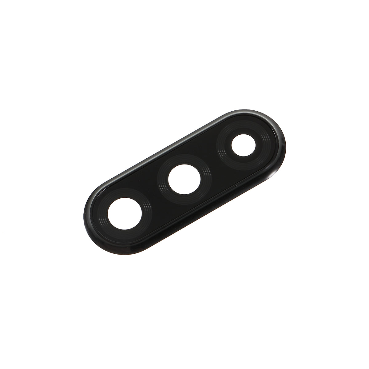 OEM Back Camera Lens Ring Cover with Glass Lens for Huawei P30 Lite (24MP) - Black