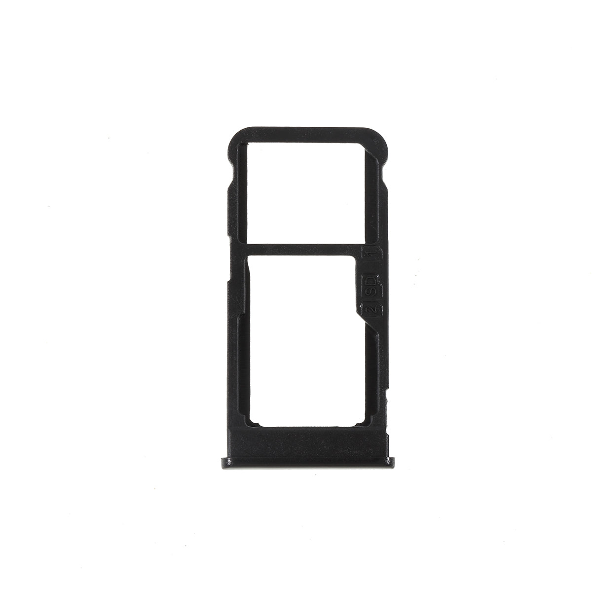 OEM Dual SIM Card Tray Holder Replace Part for Nokia 5.1 Plus / X5 (China) - Black
