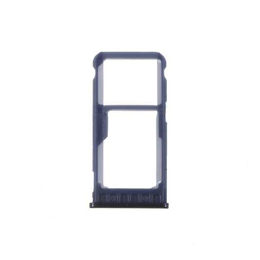 OEM Dual SIM Card Tray Holder Replace Part for Nokia 5.1 Plus / X5 (China) - Blue
