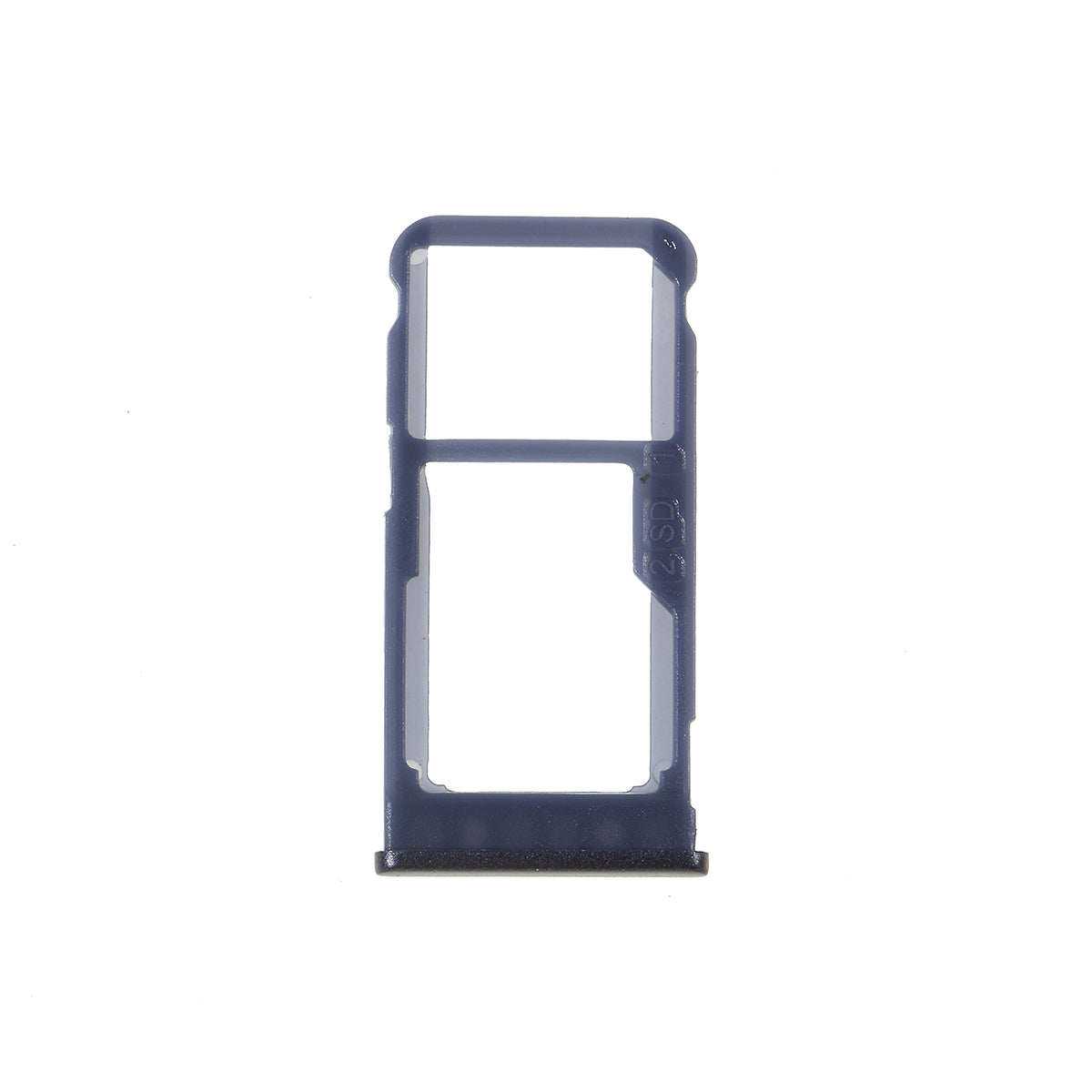 OEM Dual SIM Card Tray Holder Replace Part for Nokia 5.1 Plus / X5 (China) - Blue