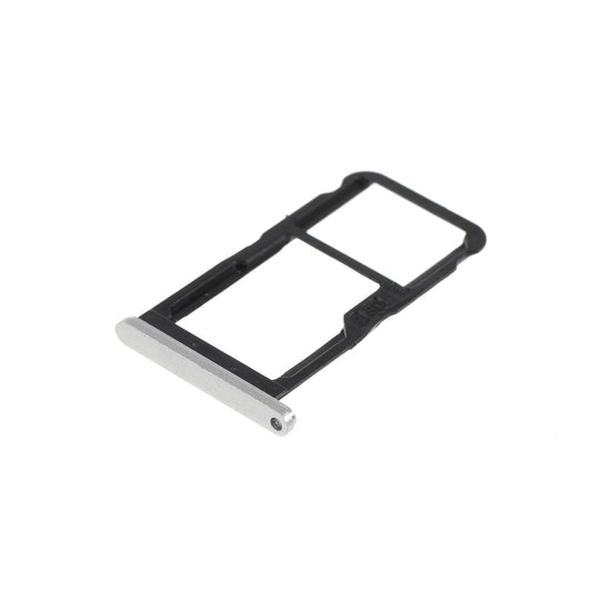 OEM Dual SIM Card Tray Holder Replace Part for Nokia 7 - Silver
