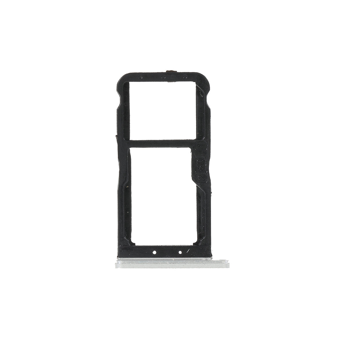 OEM Dual SIM Card Tray Holder Replace Part for Nokia 7 - Silver