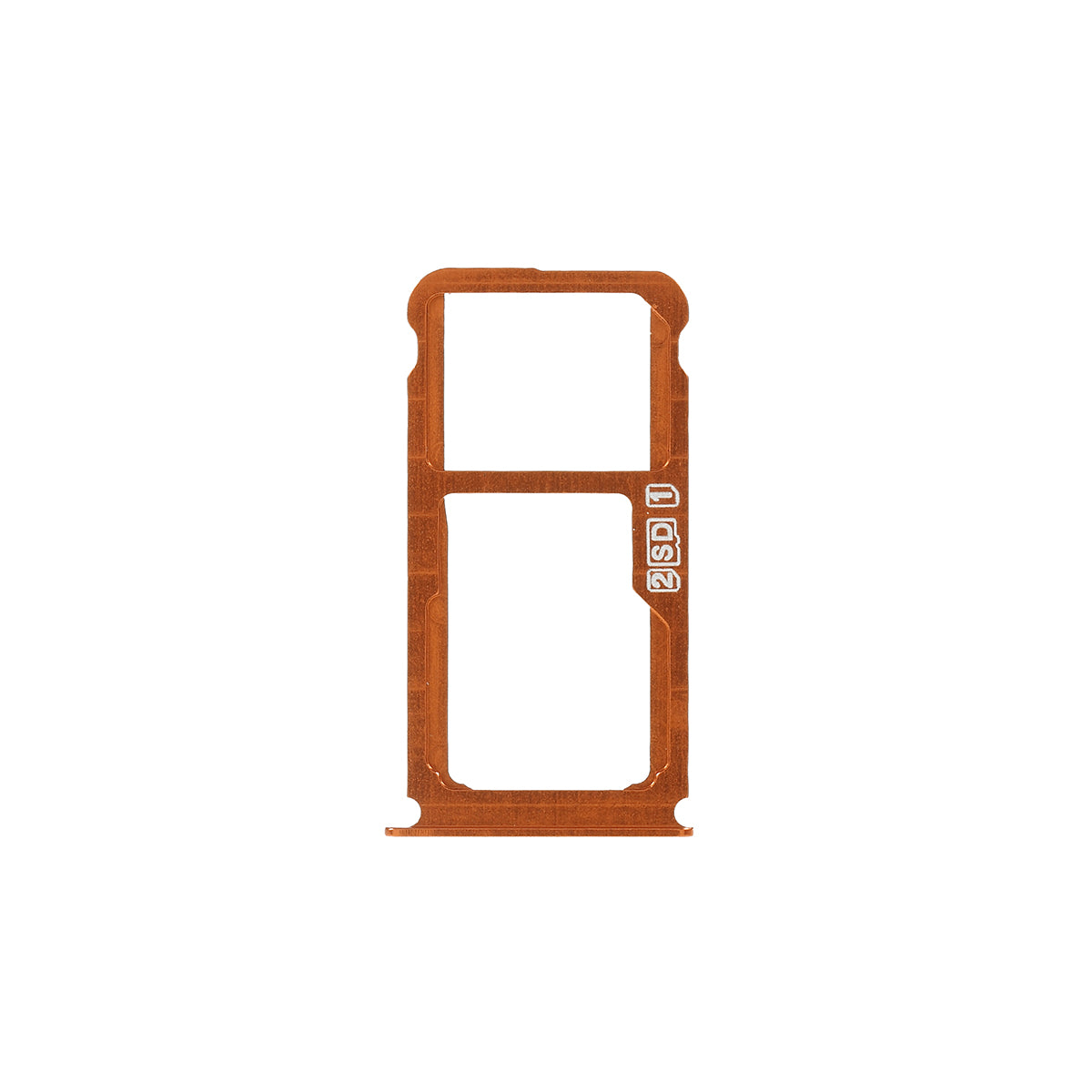 OEM Dual SIM Card Tray Holder Replace Part for Nokia 7 Plus - Champagne Gold