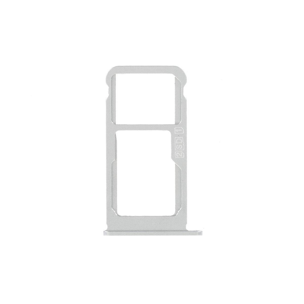 OEM Dual SIM Card Tray Holder Replace Part for Nokia 7.1 - Silver