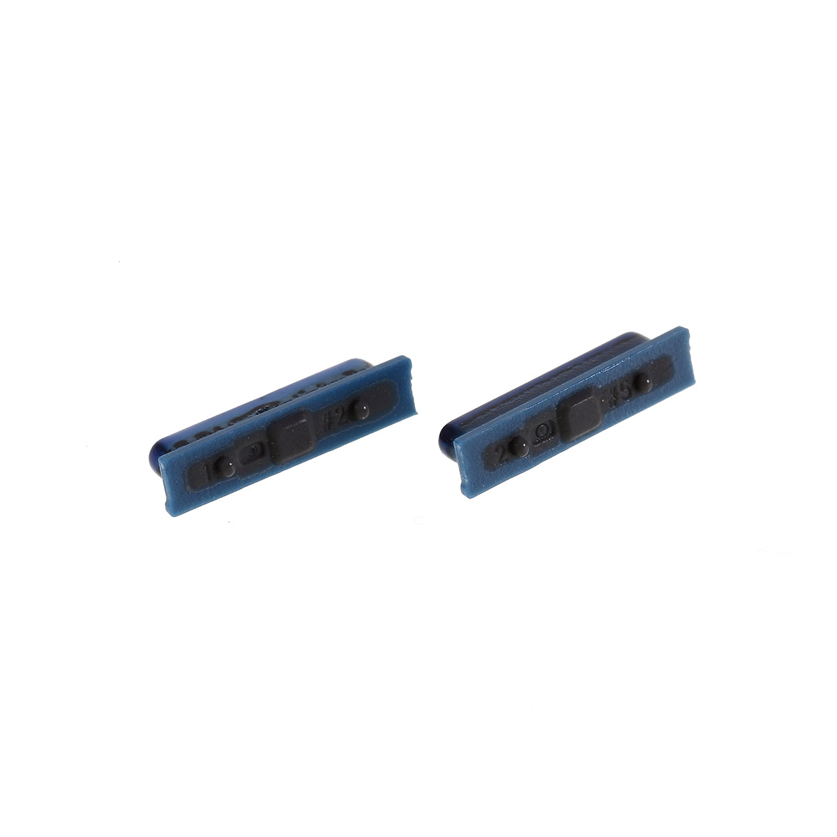 2Pcs/Set OEM Side Key Buttons for Samsung Galaxy A7 (2018) A750 - Blue