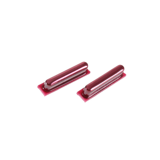 2Pcs/Set OEM Side Key Buttons for Samsung Galaxy A7 (2018) A750 - Rose Gold