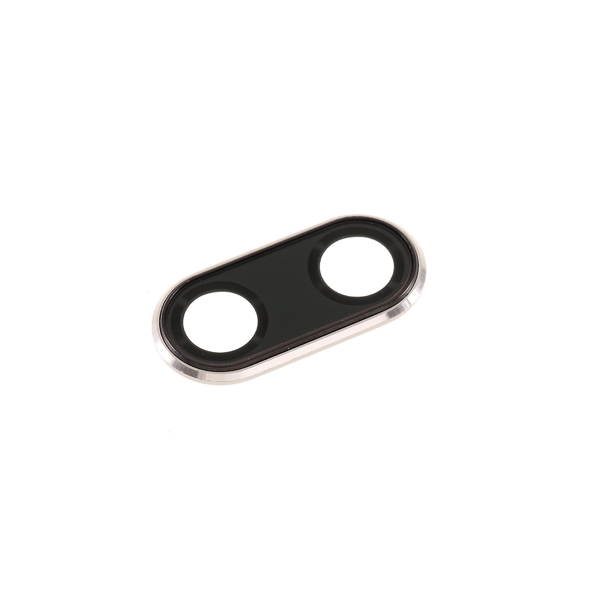 OEM Rear Camera Lens Ring Cover Part (with Glass) for Huawei P20 - Silver