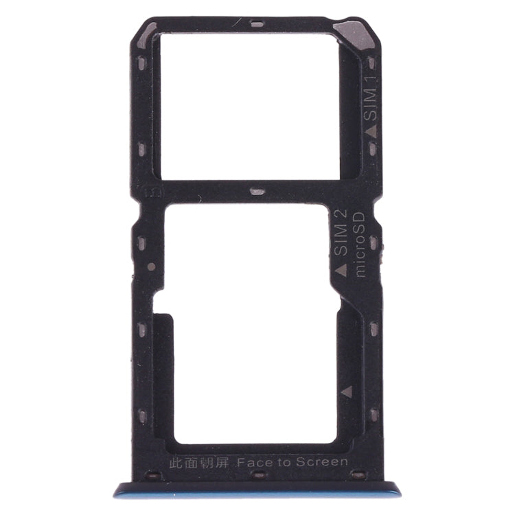 OEM SD Card SIM Card Tray Holder Replace Part for Oppo A9 - Green