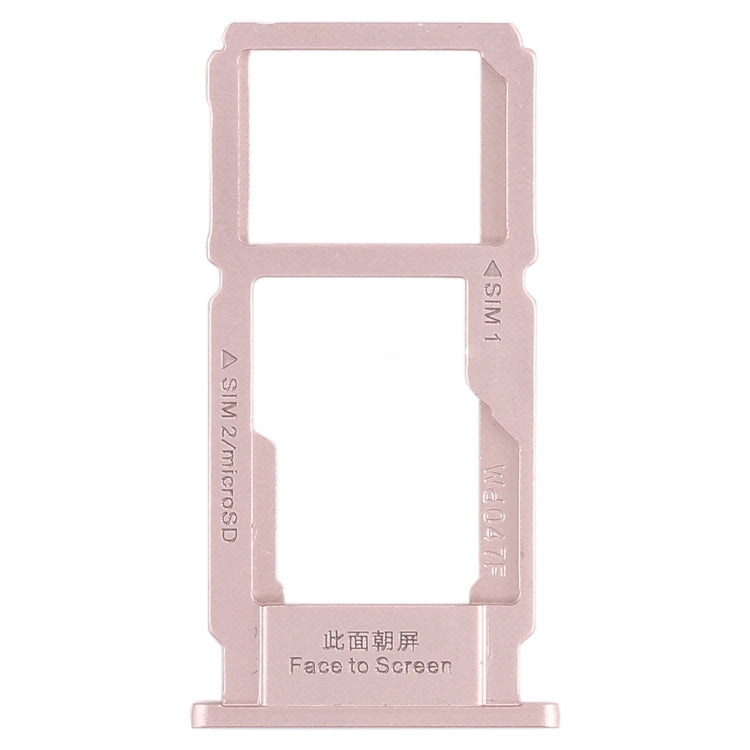 OEM SD Card SIM Card Tray Holder Replace Part for Oppo R11 - Rose Gold