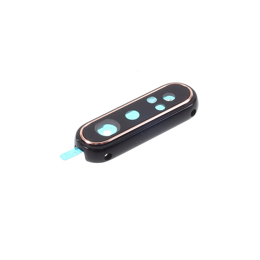 OEM Back Camera Lens Ring Cover with Glass Lens for Samsung Galaxy A80 SM-A805 - Black