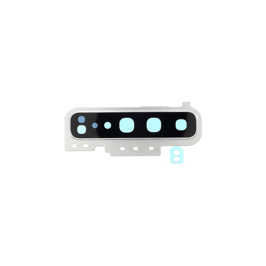 OEM Rear Camera Lens Ring Cover Replace Part for Samsung Galaxy S10 5G - Silver