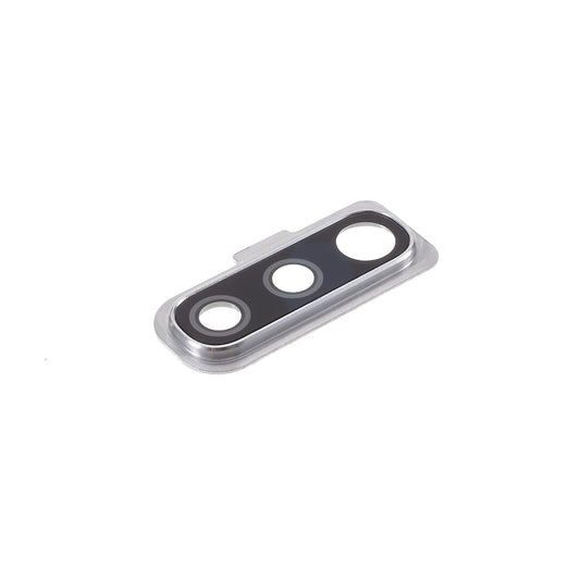 OEM Rear Camera Lens Ring Cover Replacement for Samsung Galaxy A70 SM-A705 - Silver