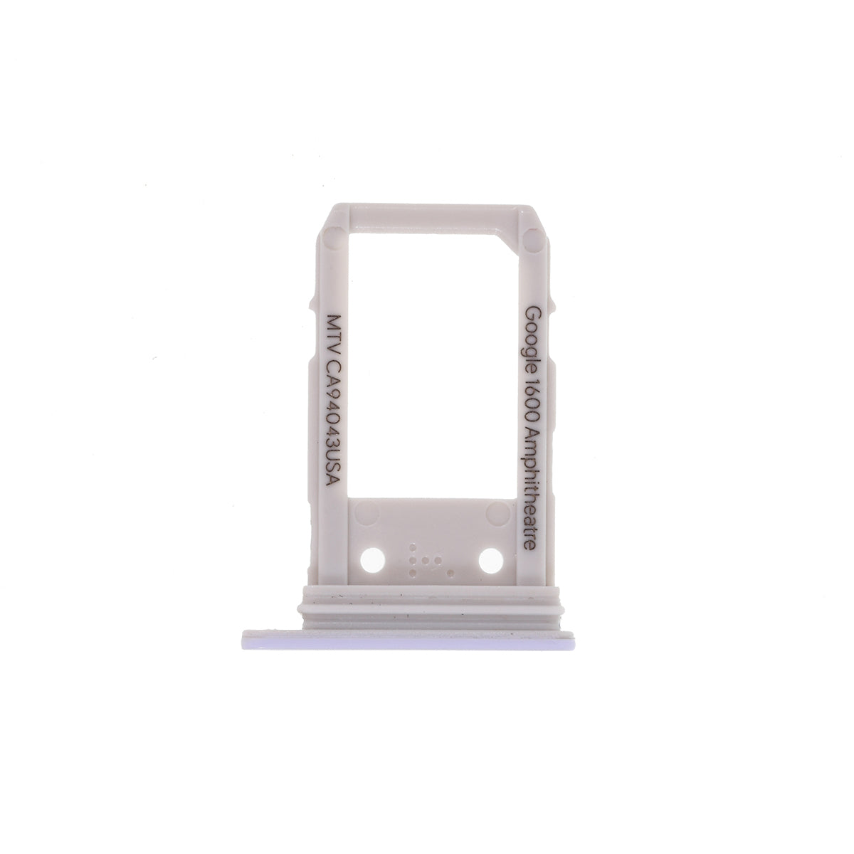 OEM SIM Card Tray Holder Replacement for Google Pixel 3a G020A, G020E, G020B - White