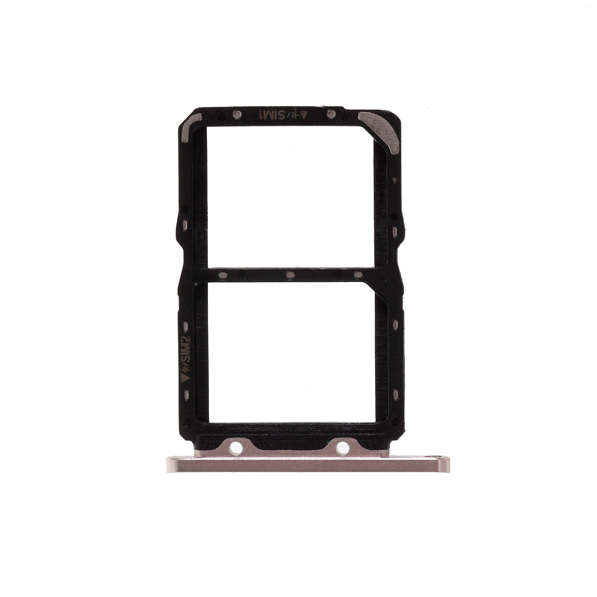 For Huawei Honor 20 / Nova 5T YAL-L21 OEM Dual SIM Card Tray Holder Replace Part (without Logo) - Silver