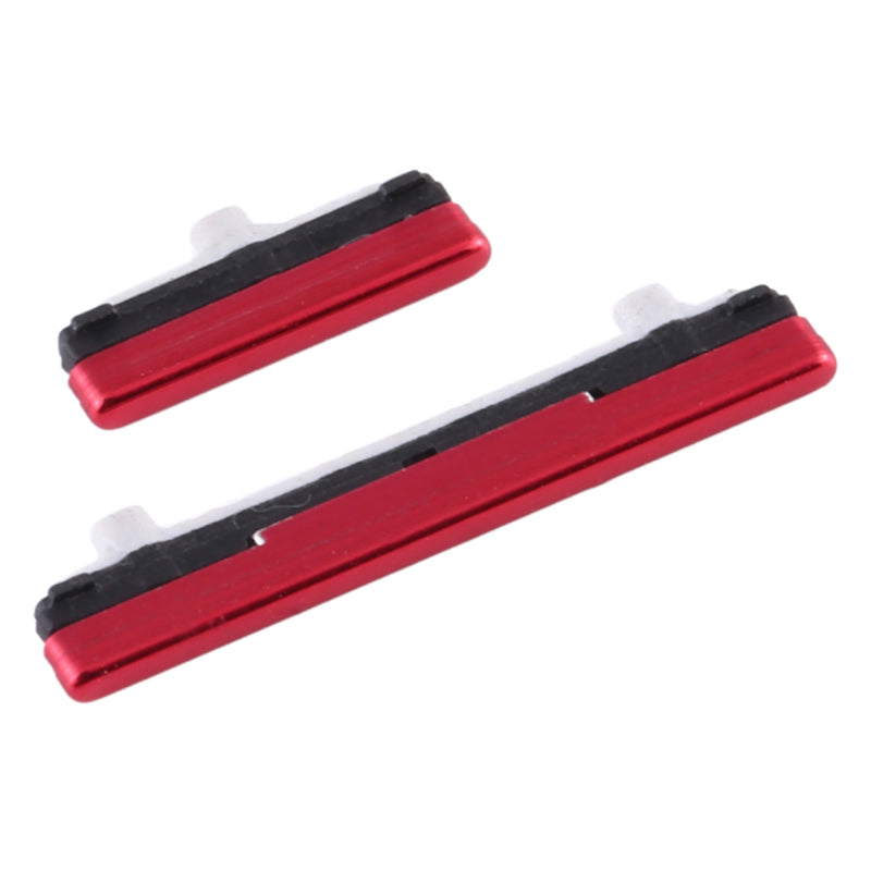 For Samsung Galaxy Note 10 4G SM-N970 2Pcs / Set OEM Power On / Off and Volume Side Buttons (without Logo) - Red