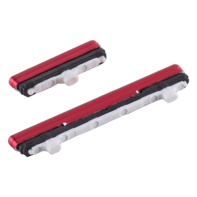For Samsung Galaxy Note 10 4G SM-N970 2Pcs / Set OEM Power On / Off and Volume Side Buttons (without Logo) - Red