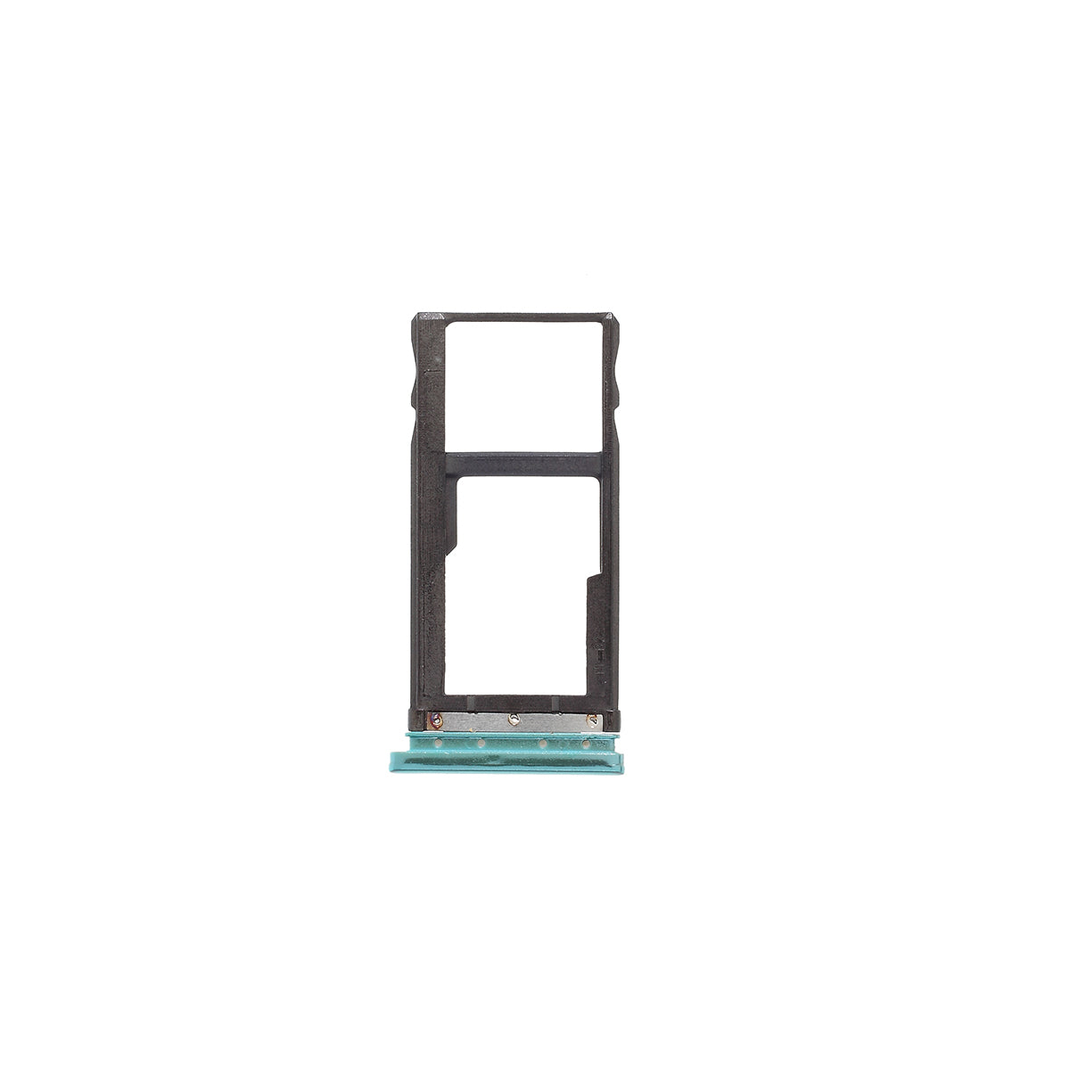 OEM Micro SD Card Tray Holder Replacement for Motorola One Vision P50 - Baby Blue