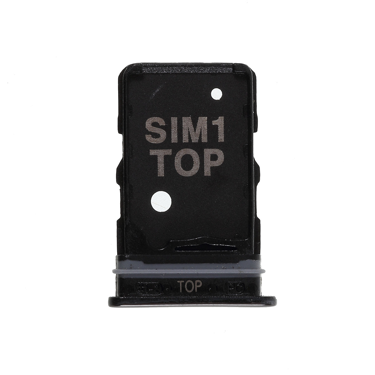 OEM Single SIM Card Tray Holder Slot for Samsung Galaxy A80 SM-A805F - Black