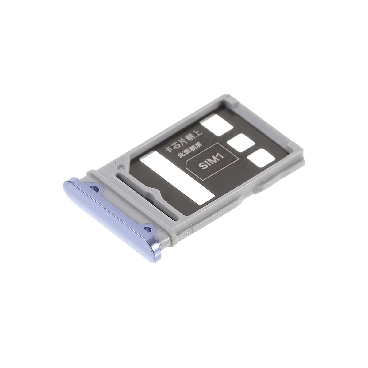 OEM SIM Card Tray Holder Replace Part for Huawei Honor View 30 Pro / V30 Pro - Purple