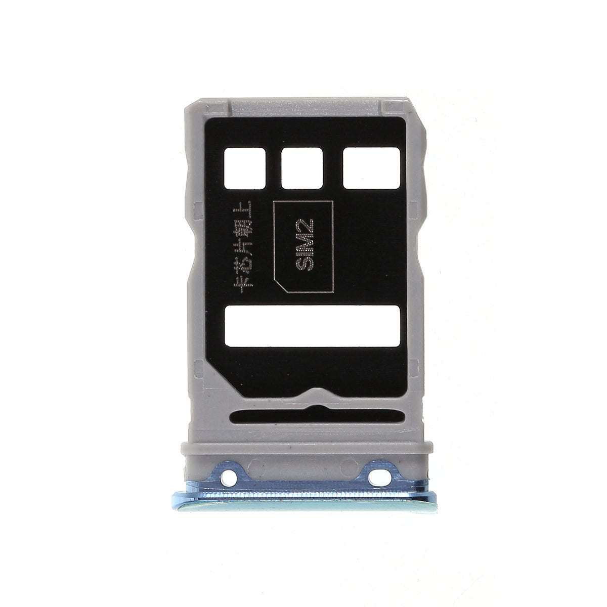 OEM SIM Card Tray Holder Replace Part for Huawei Honor View 30 Pro / V30 Pro - Baby Blue