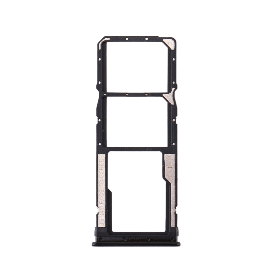 OEM SIM Card Tray Holder Replace Part for Xiaomi Redmi Note 8 - Black