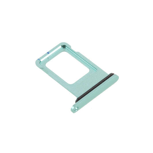 OEM Dual SIM Card Tray Holder Replace Part for iPhone 11 - Cyan