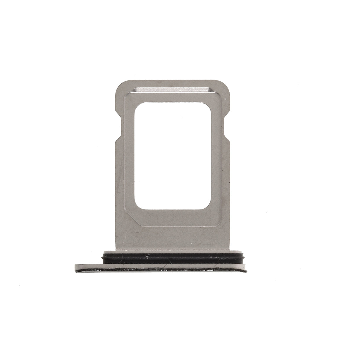 OEM Dual SIM Card Tray Holder Replace Part for iPhone 11 Pro 5.8 inch/11 Pro Max 6.5 inch - Silver
