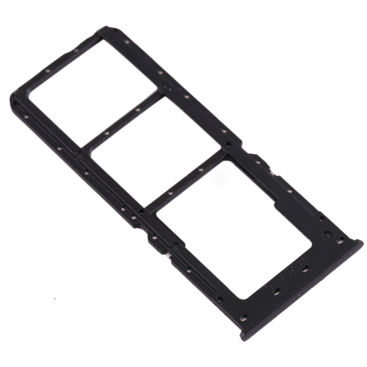 OEM Dual SIM Card + Micro SD Card Tray Holders Part for Oppo A11 - Black