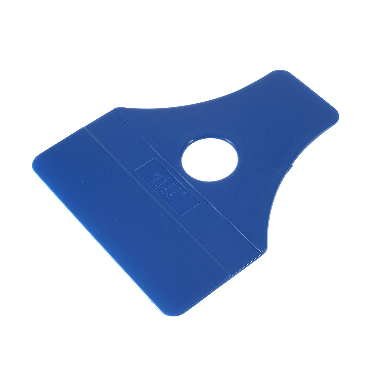 Blue Plastic Scraper Blades Sticker Clean Glue Remove Tint Tool