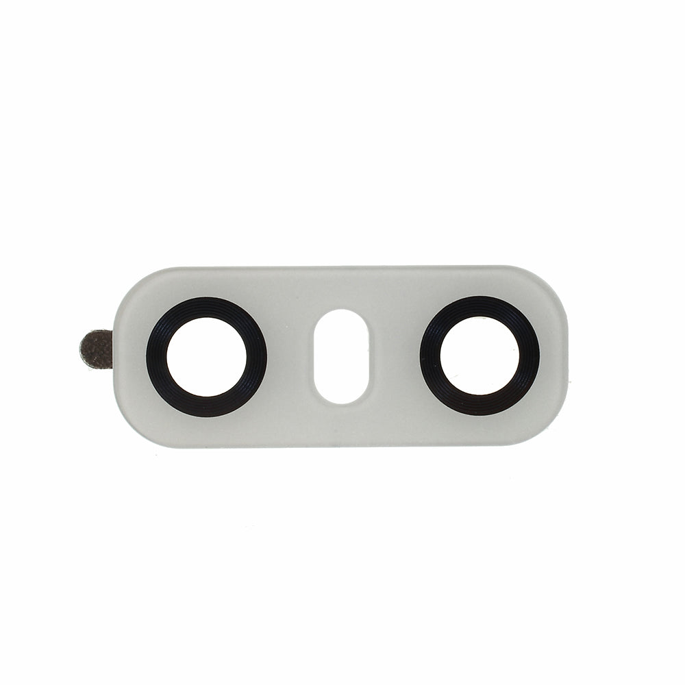 OEM for LG G6 Rear Camera Ring Glass Lens Cover Replacement - Silver